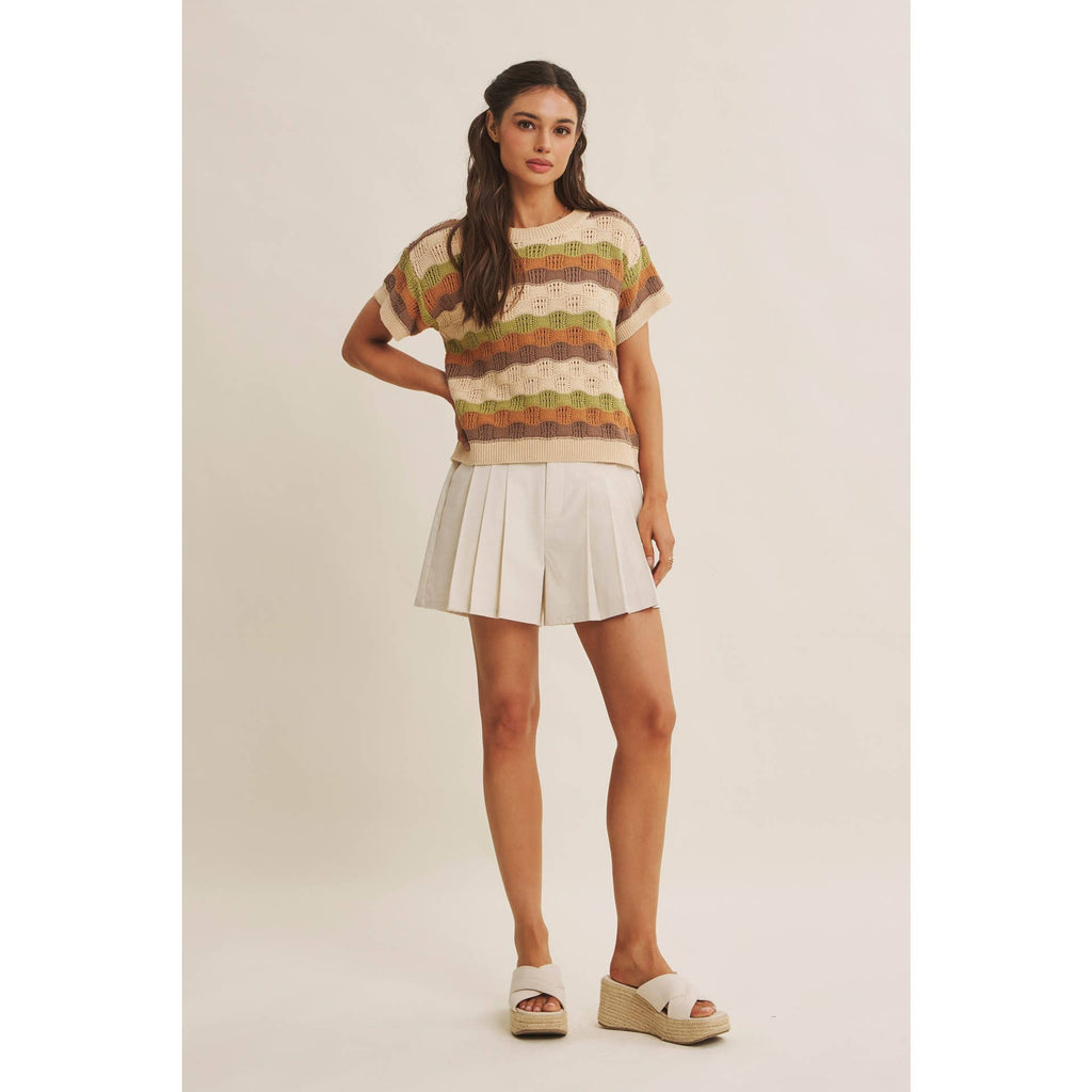 The Kayla Crochet Sweater