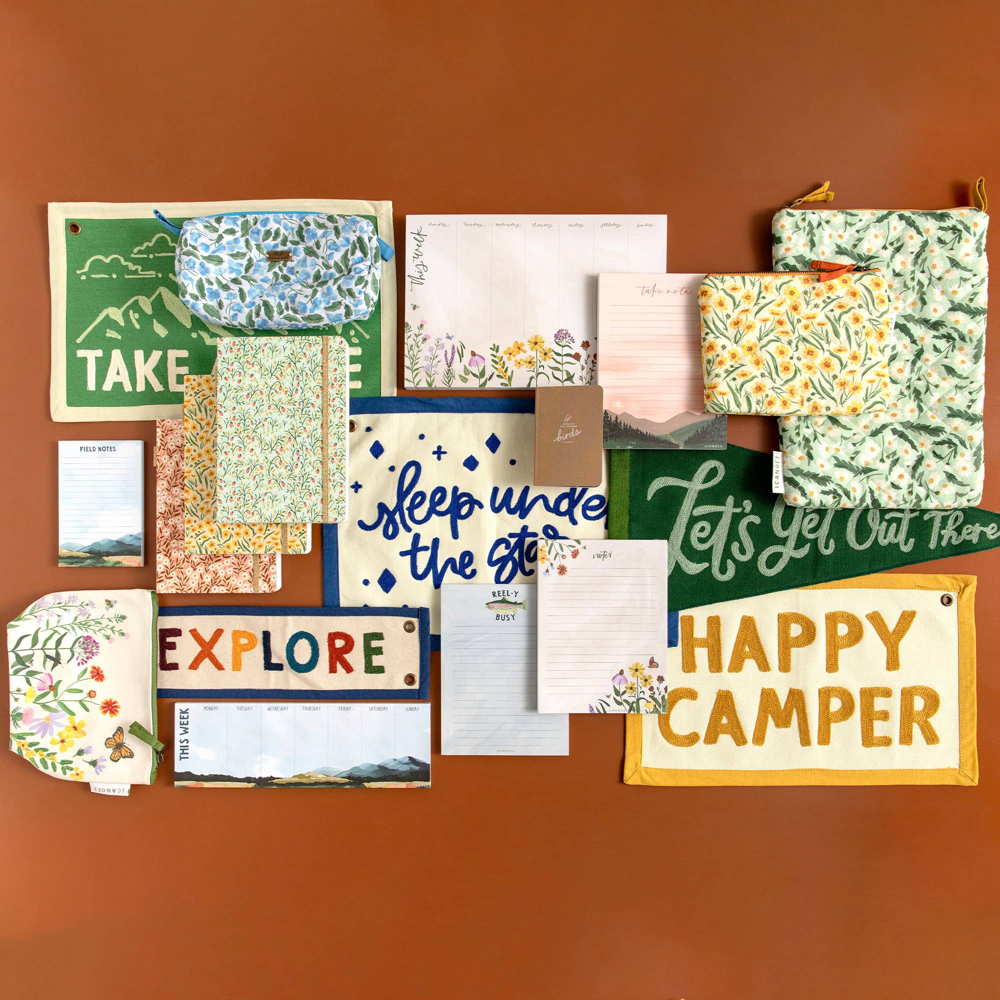 Wildflower Botanicals Floral Notepad