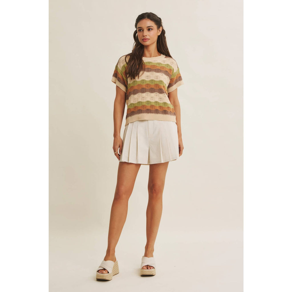 The Kayla Crochet Sweater