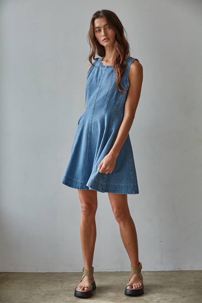 The Olivia Denim Dress
