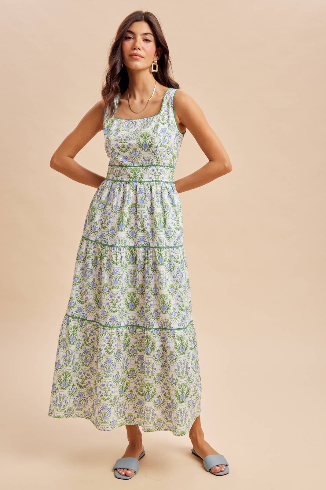 The Sarah Cotton Maxi Dress