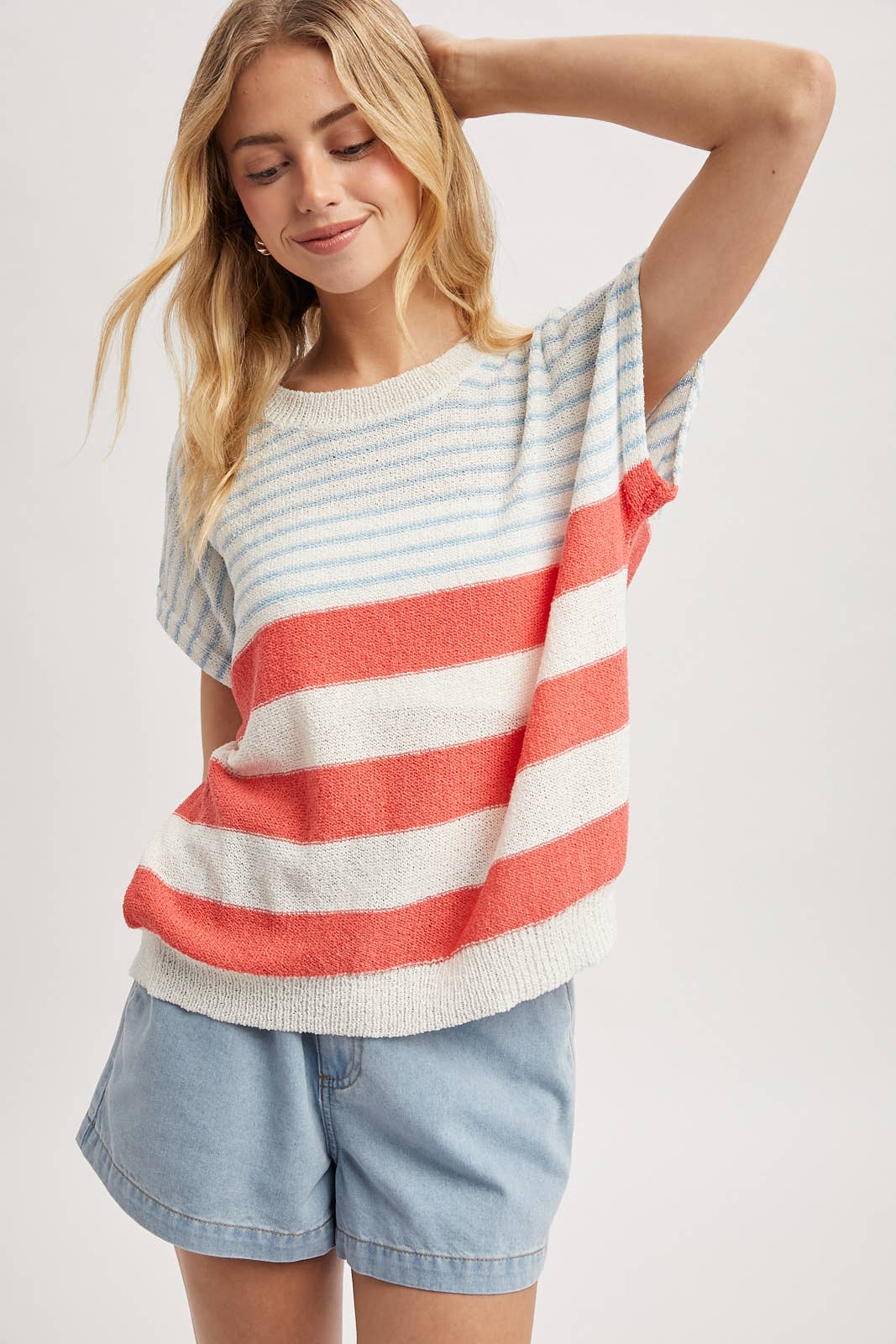 The Bria Striped Sweater