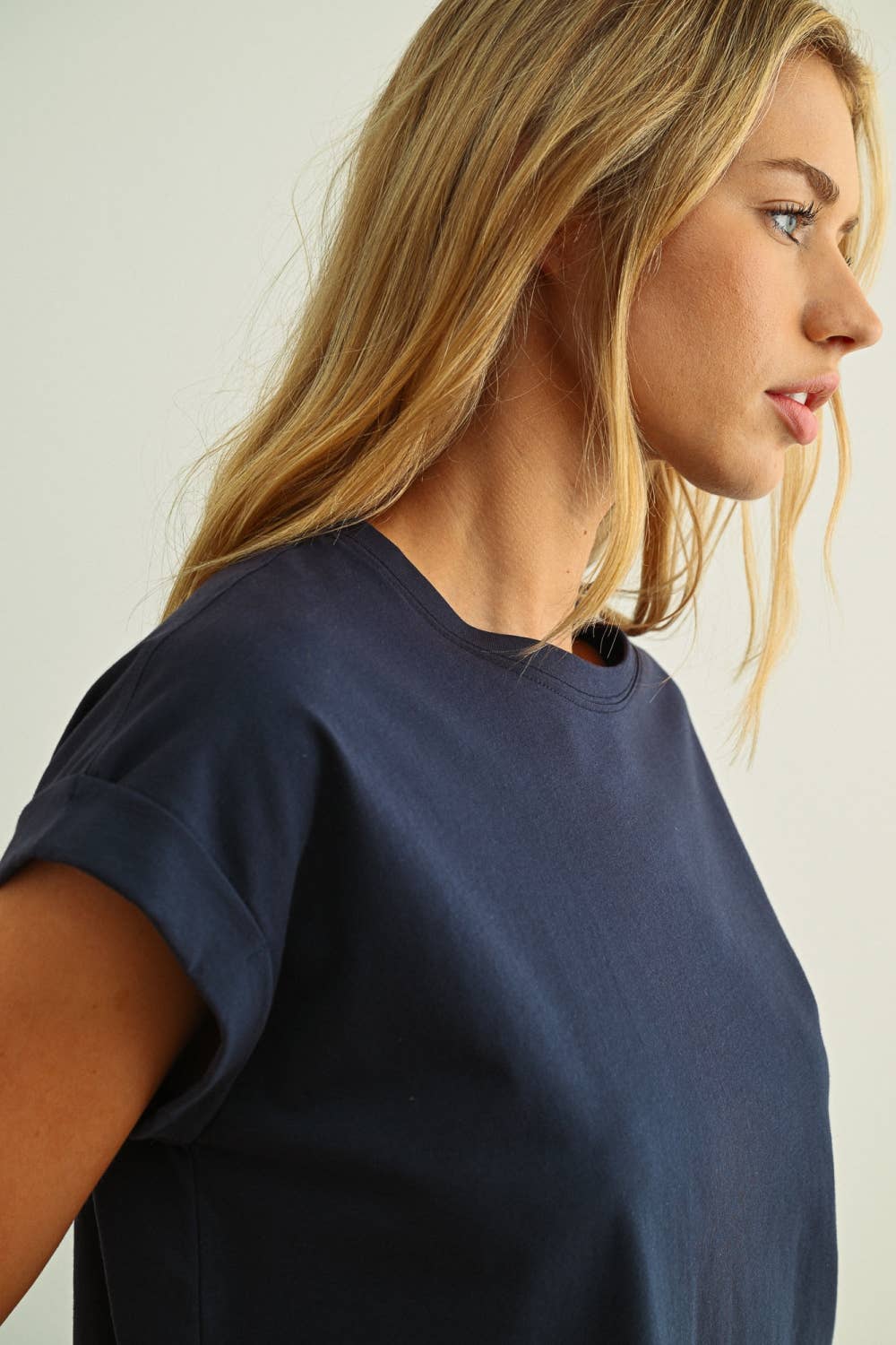 The Stormi Cuffed Sleeve Tee