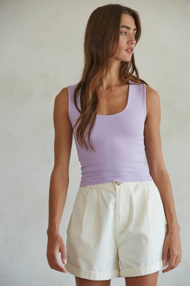 The Miranda Double Layered Seamless Top