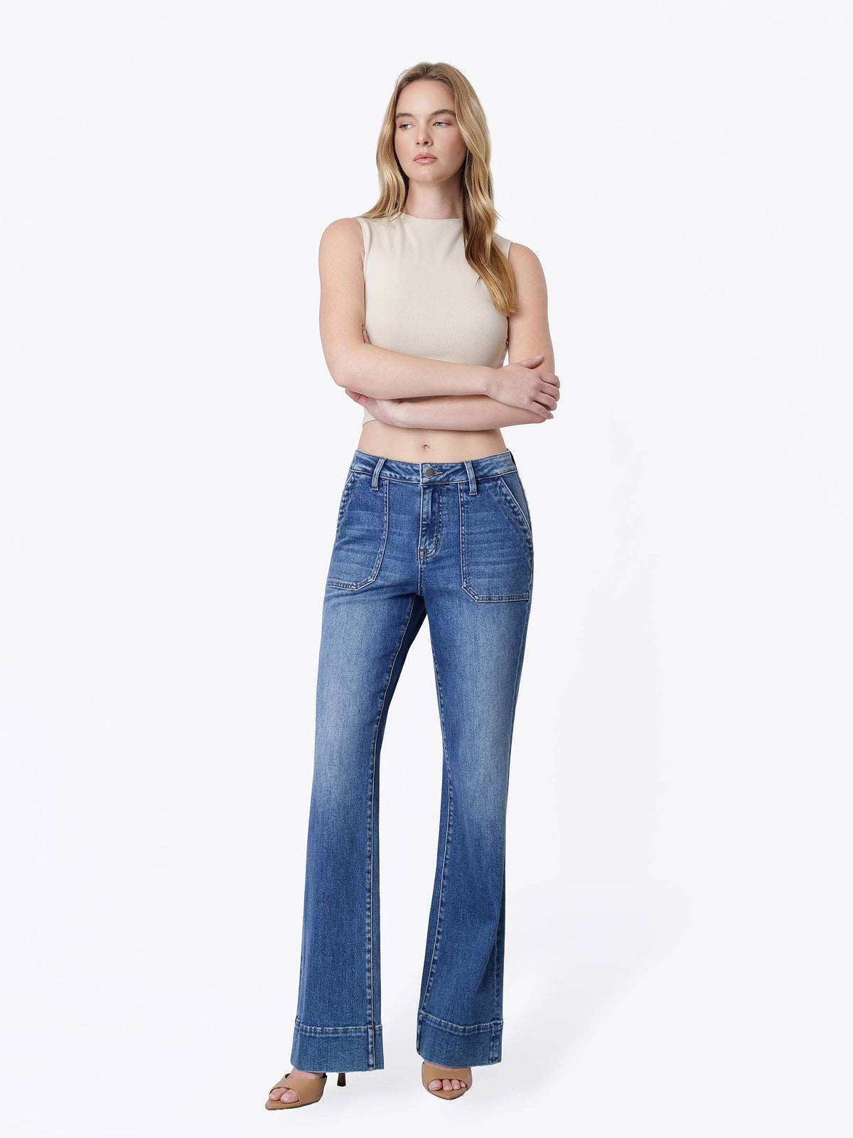 Truculent High Rise Vintage Flare