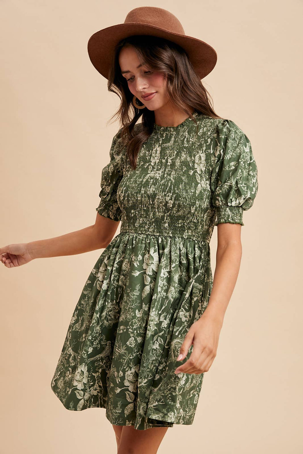 The Michelle Floral SS Dress