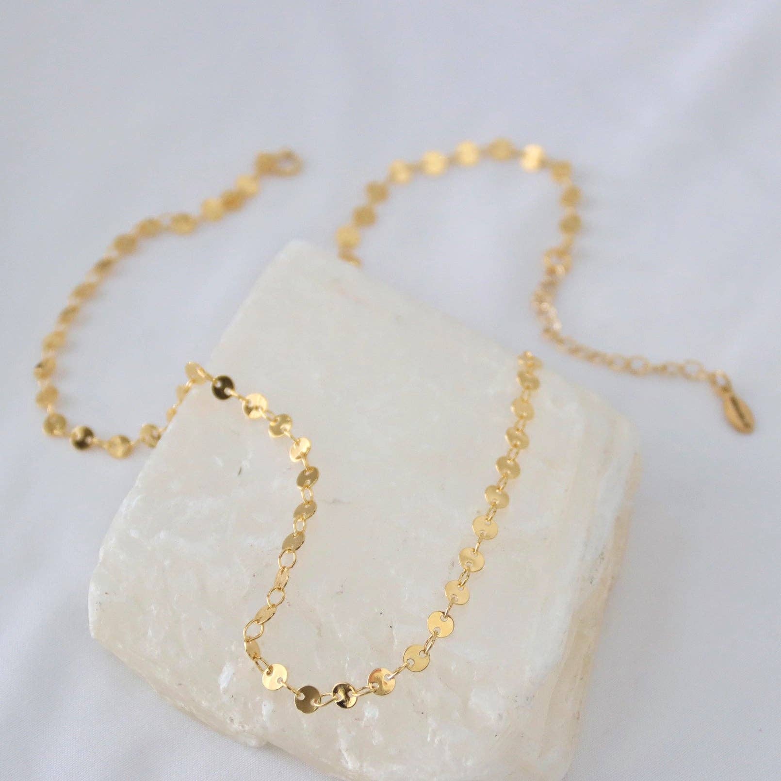 Chain Choker Necklace - Gold and Silver