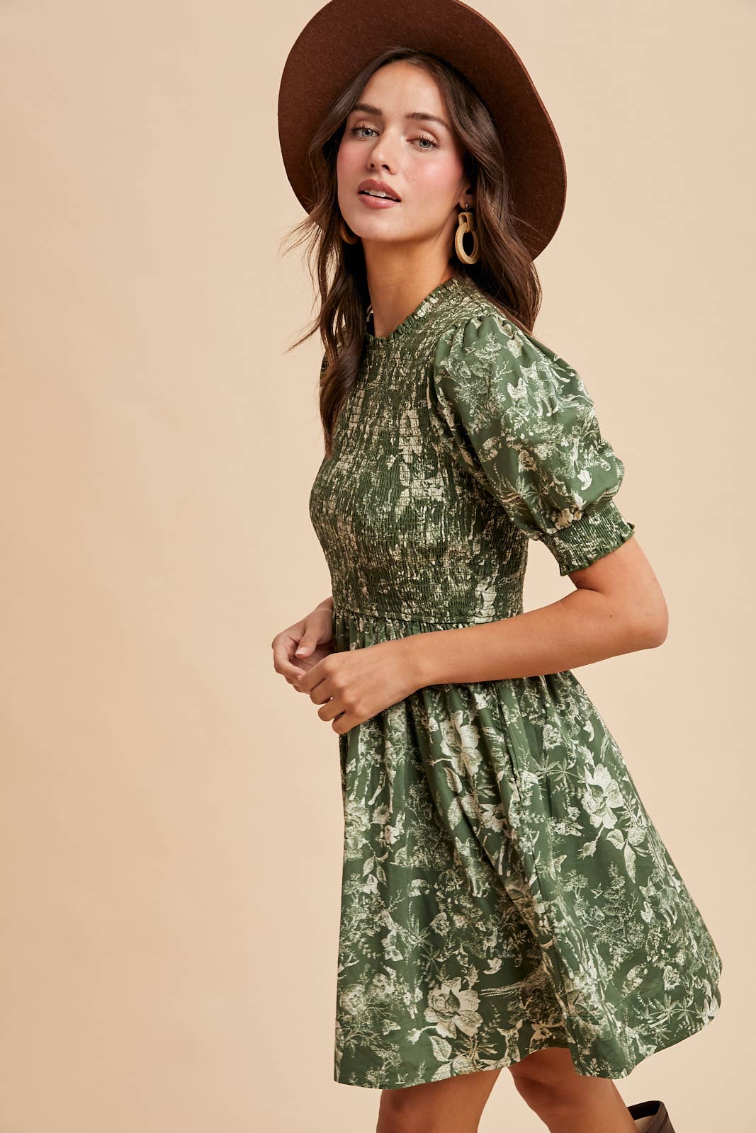 The Michelle Floral SS Dress