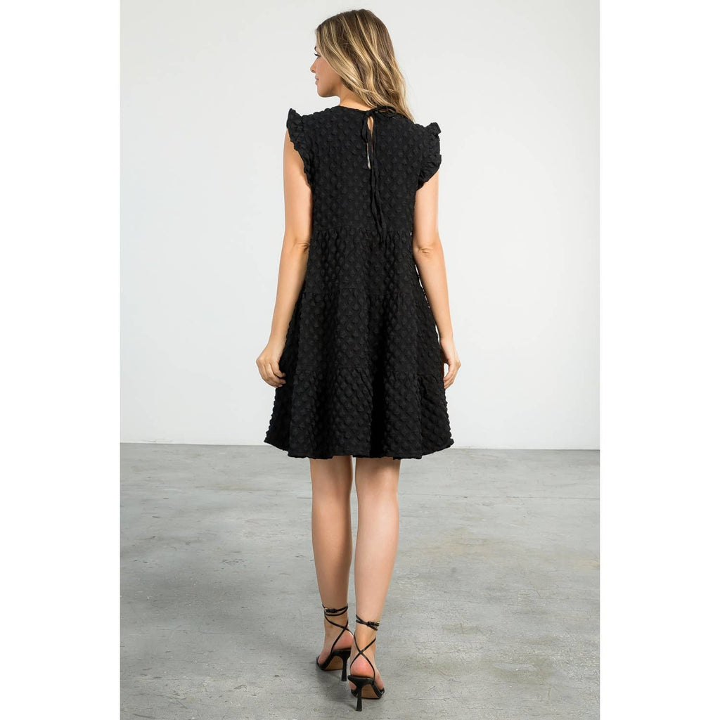 The Callie Tiered Textured Dress
