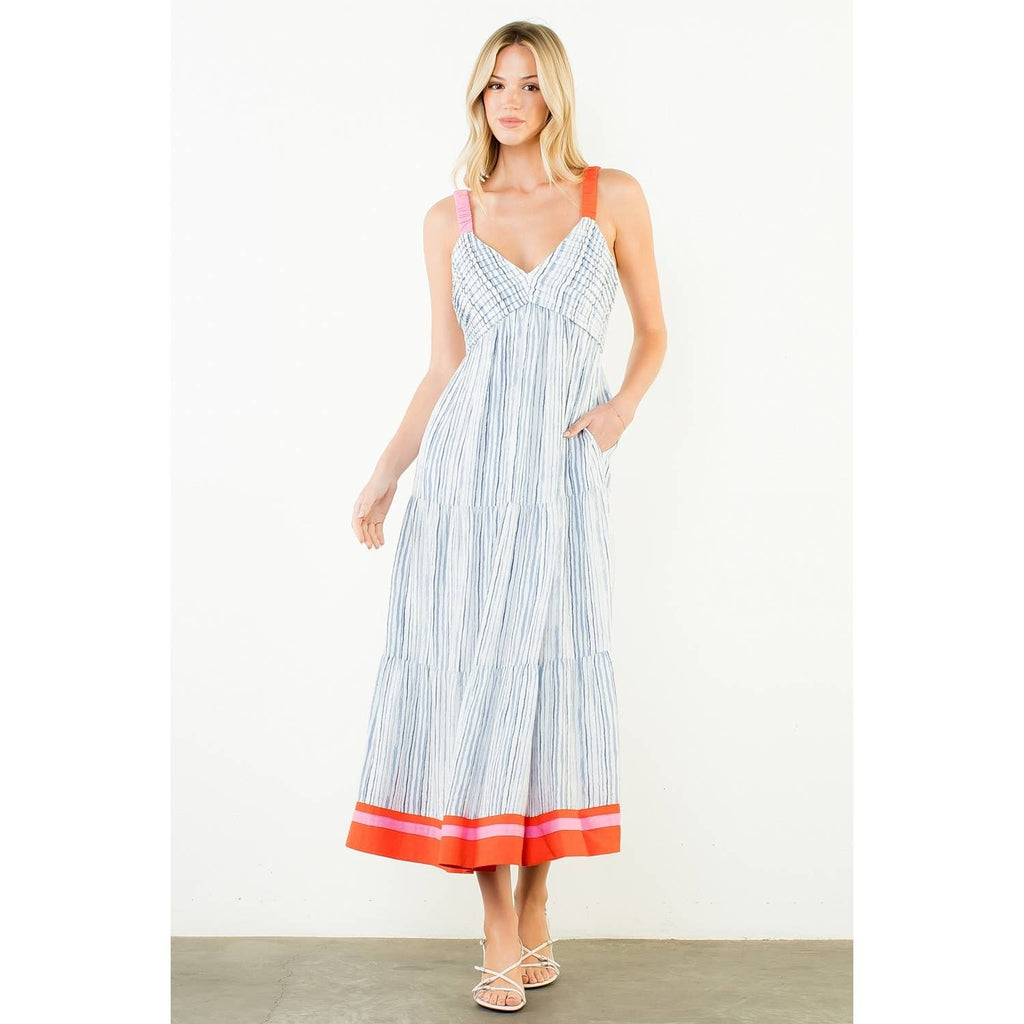 The Angelina Striped Dress