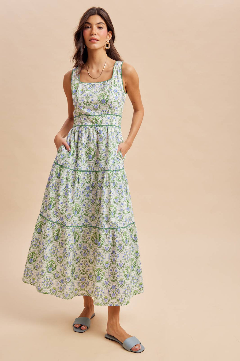The Sarah Cotton Maxi Dress
