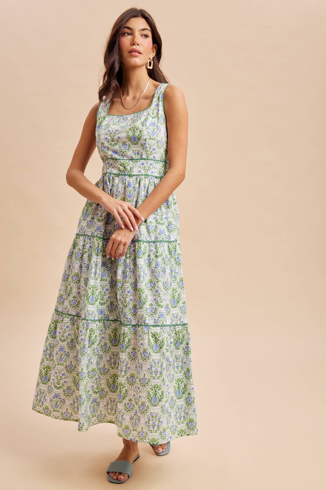 The Sarah Cotton Maxi Dress