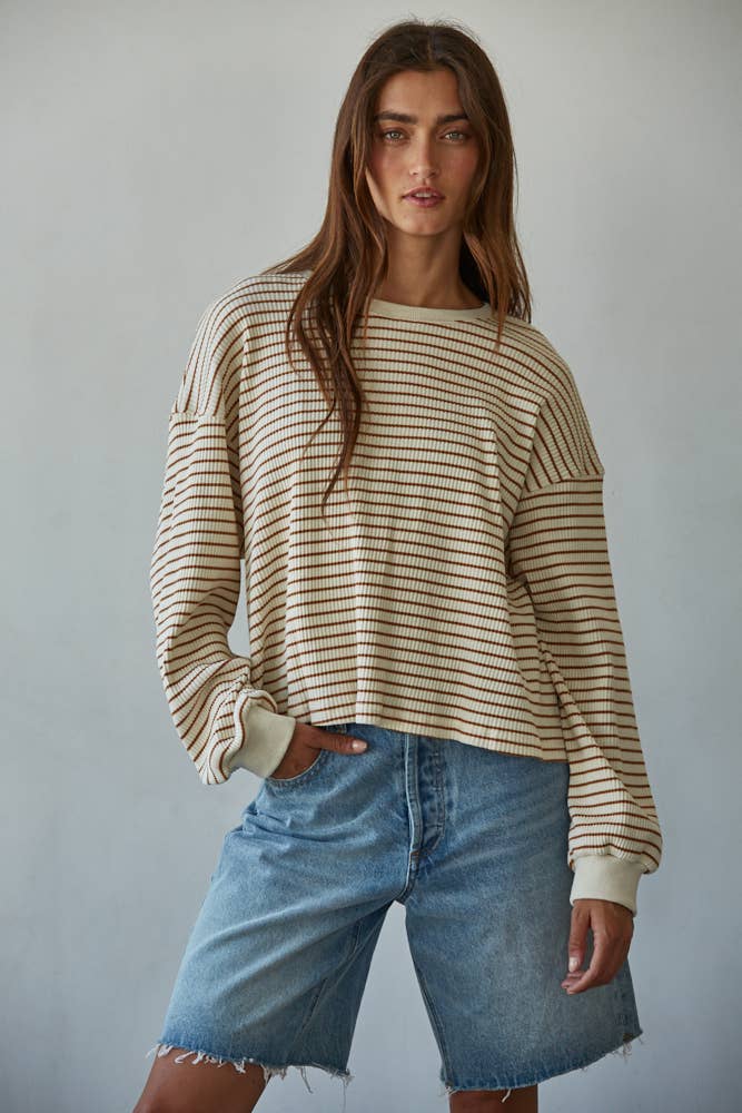 The Lauren LS Knit Top
