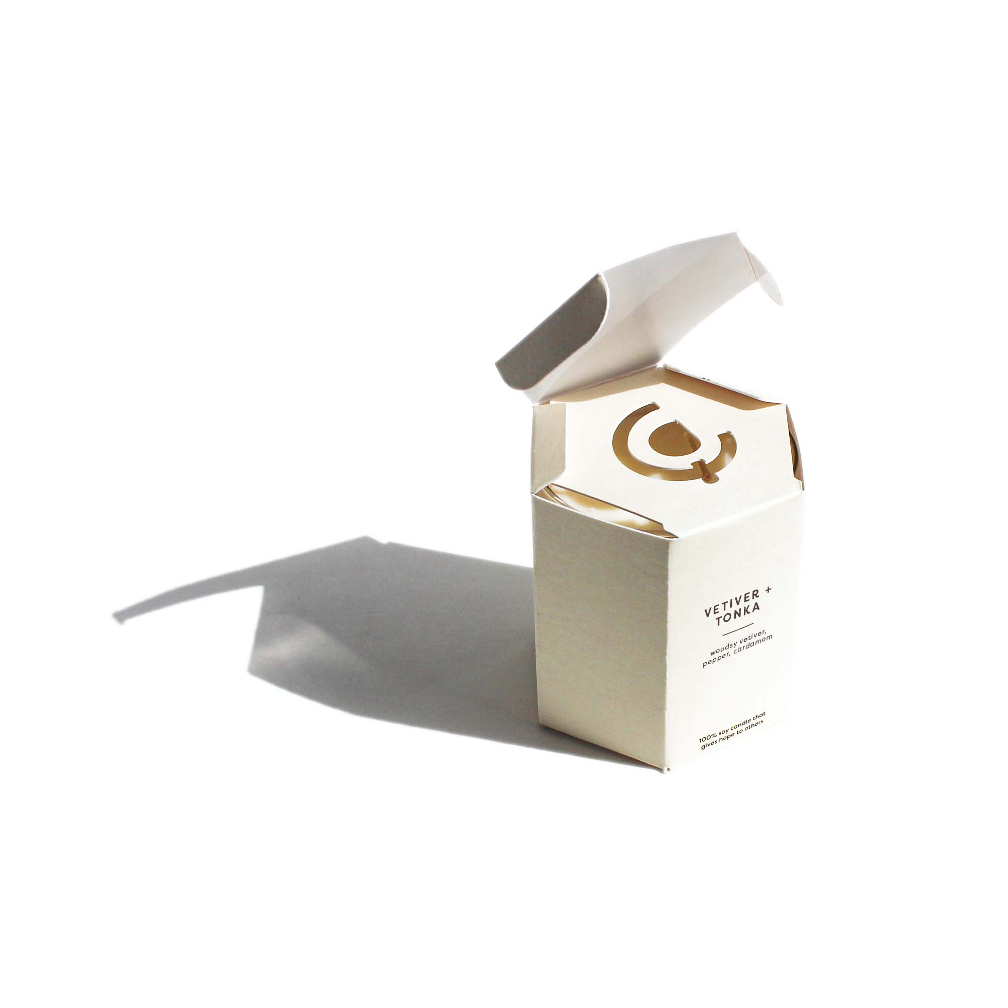 Vetiver + Tonka - Glass Tumbler Soy Candle