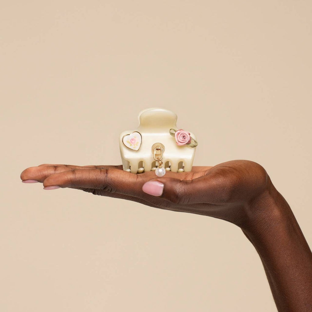 KitschPop™️ Cloud Clip 7pc Set Vintage - Pearlized Cream