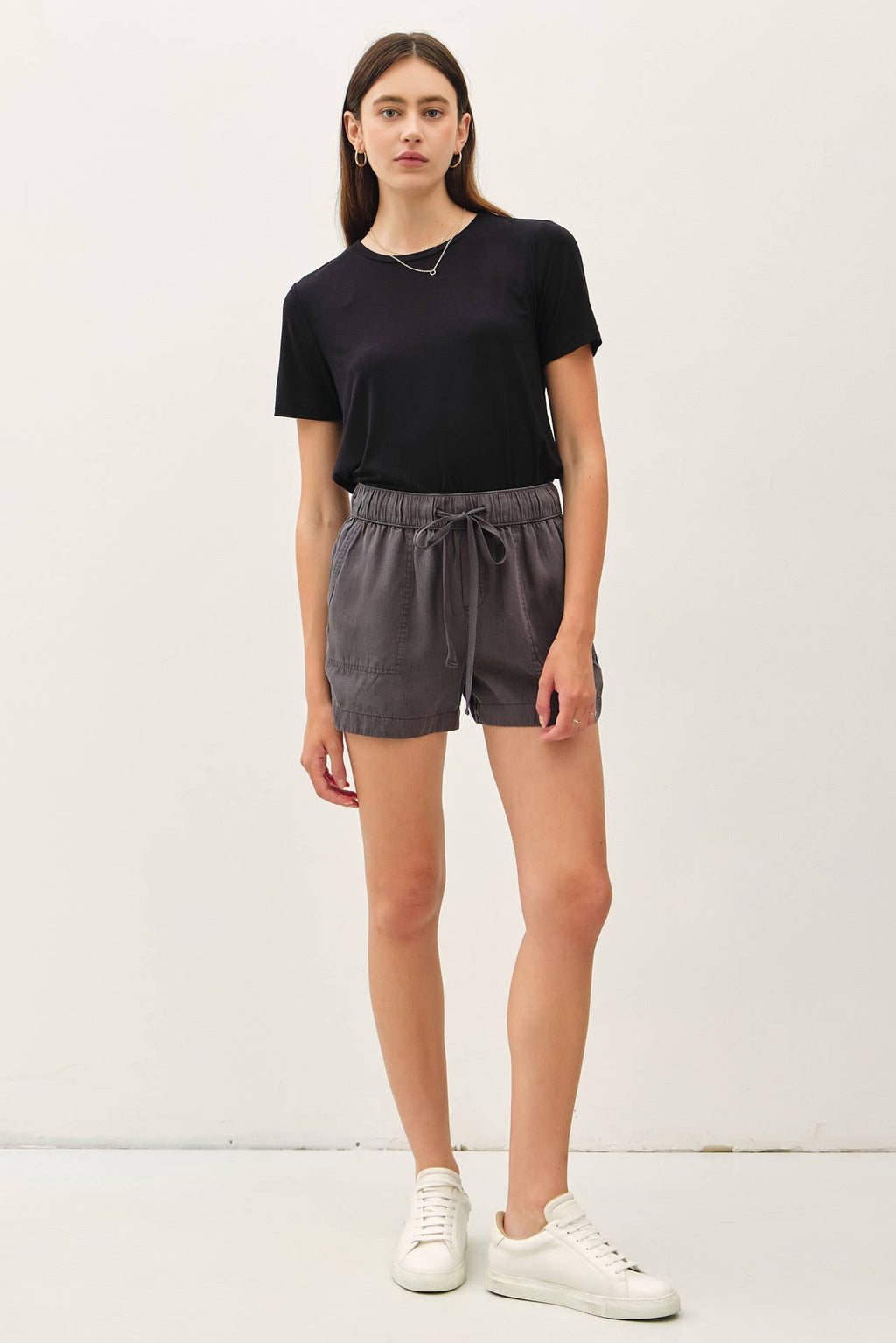 The Ariana Pull On Tencel Shorts