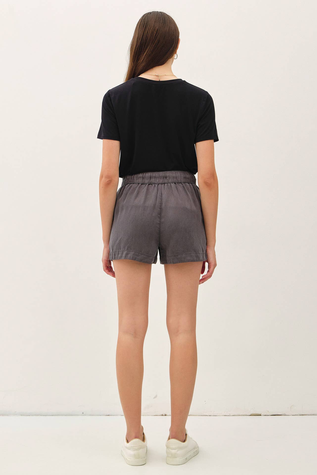 The Ariana Pull On Tencel Shorts