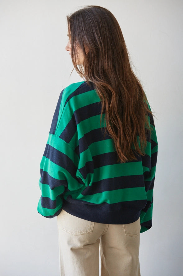 The Riley Half Button Up Top