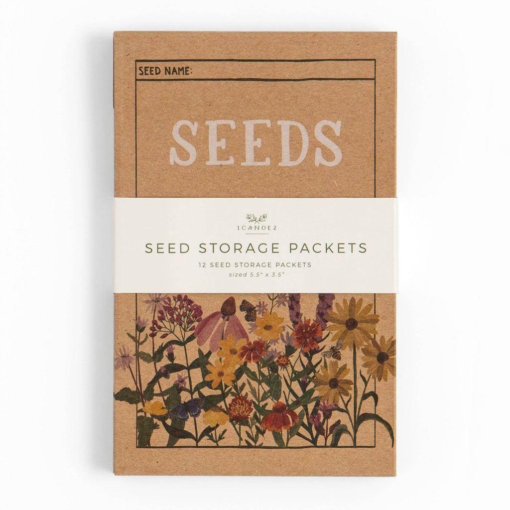 Flower Seed Storage Packets