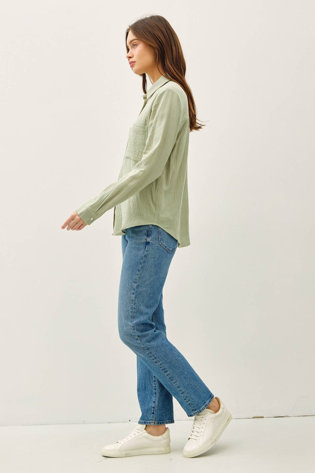 The Gemma Cotton Gauze Top