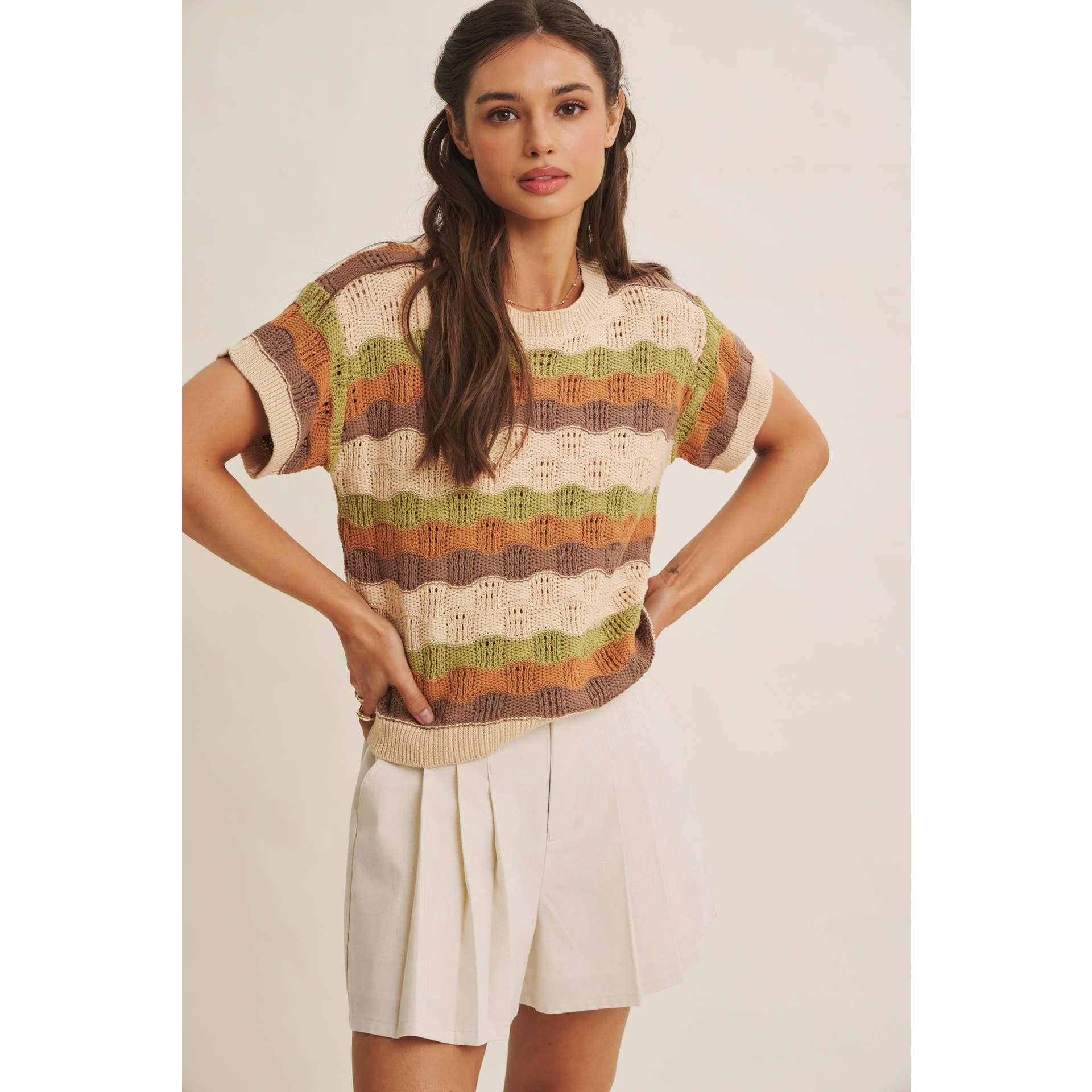 The Kayla Crochet Sweater