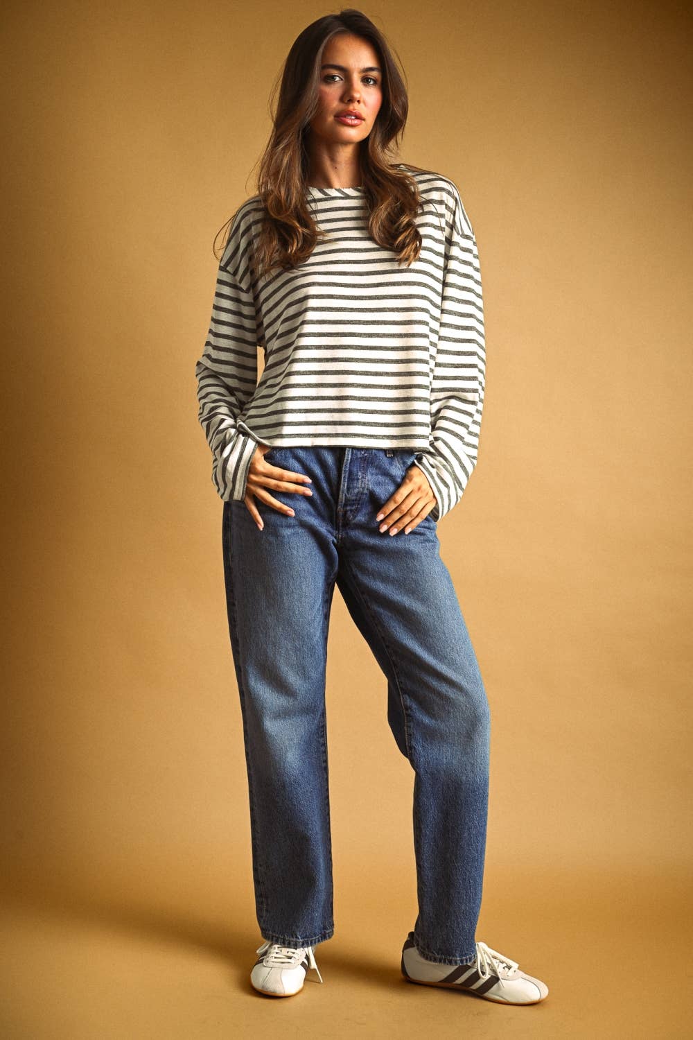The Sage Long Sleeve Slub Tee